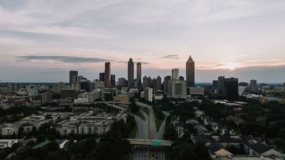 Vista de Georgia, Estados Unidos
