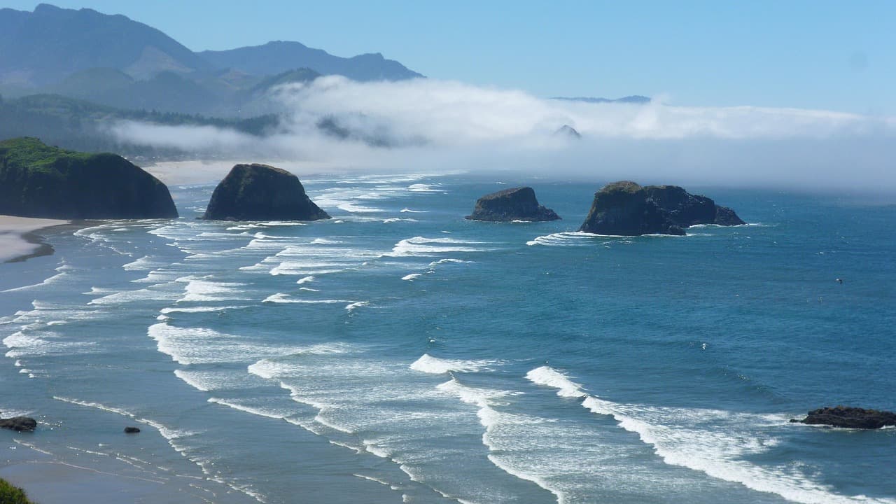 Vista de Oregón, Estados Unidos
