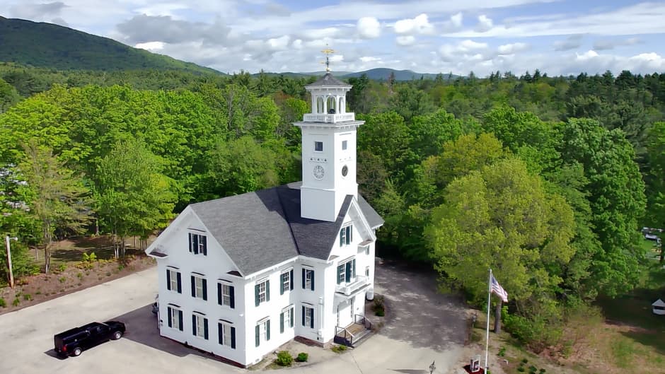 Vista de Nuevo Hampshire, Estados Unidos
