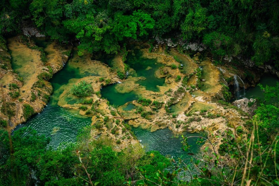 Vista de Departamento de Baja Verapaz, Guatemala