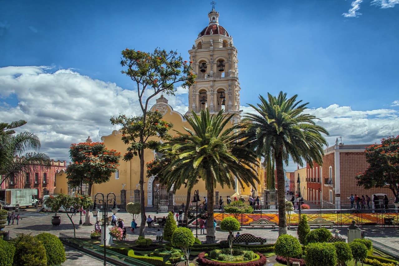 Vista de Acajete, México