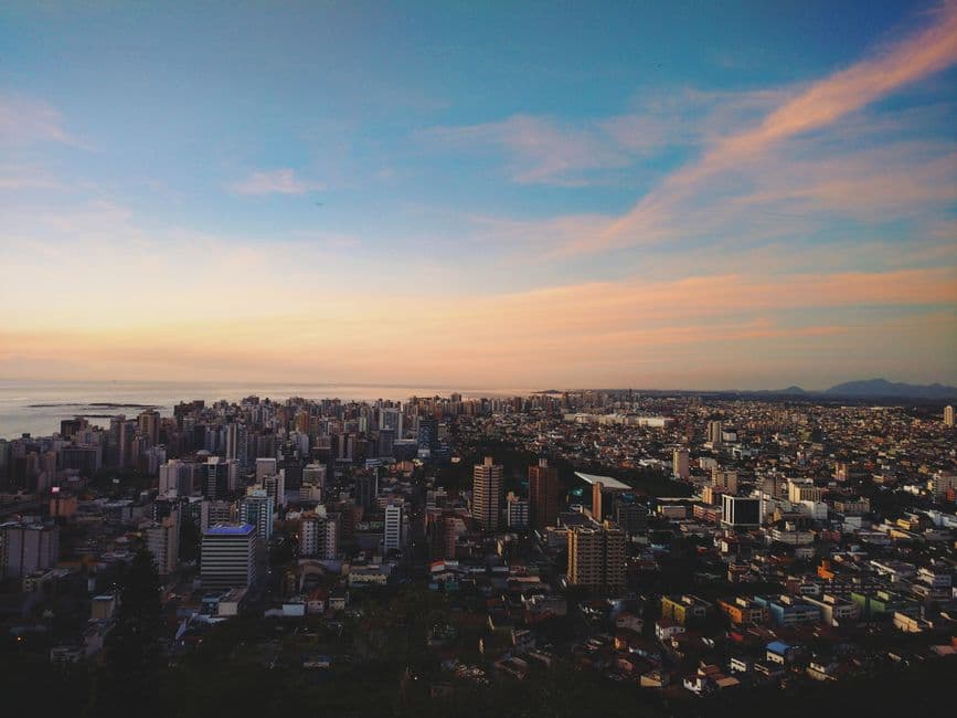 Vista de Espírito Santo, Brasil