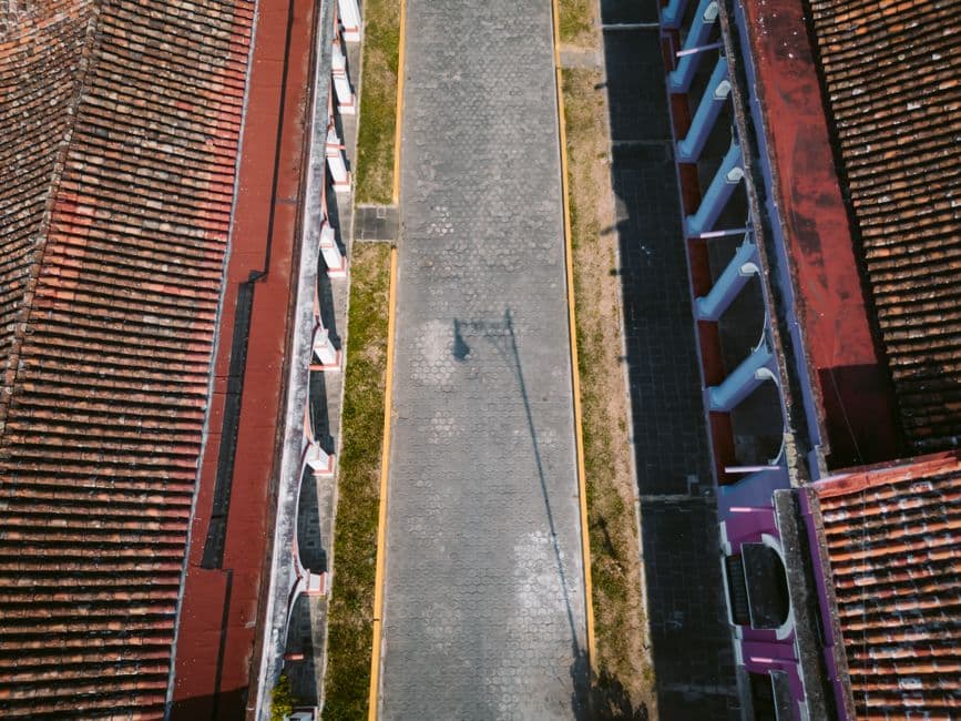 Vista de Pueblo Viejo, México