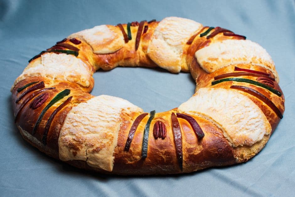 Roscón de reyes, dulce tradicional mexicano, en el chat de Amatlán de los Reyes