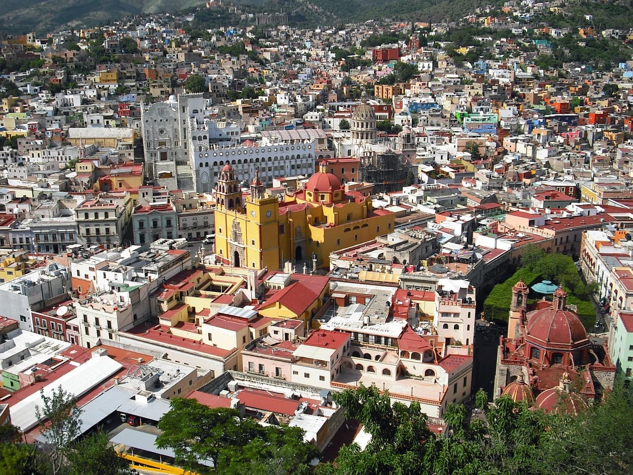 Vista de Moroleón, México