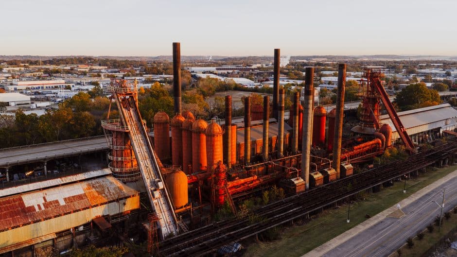 Vista de Alabama, Estados Unidos