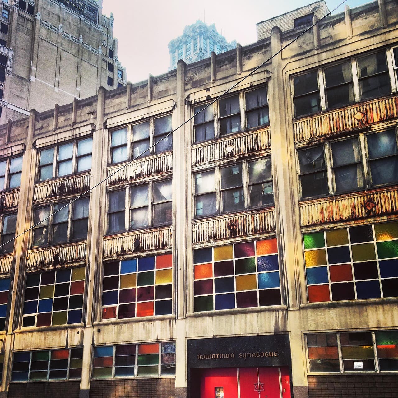 Vista de Detroit, Estados Unidos