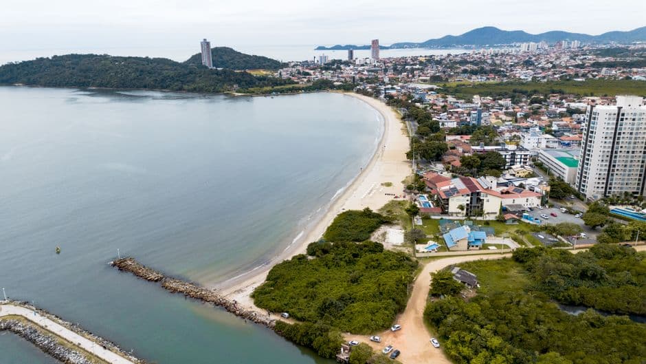 Vista de Santa Catarina, Brasil