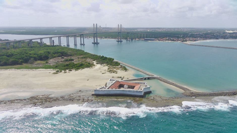Vista de Fortaleza, Brasil