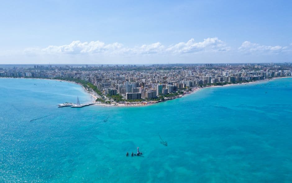 Vista de Maceió, Brasil