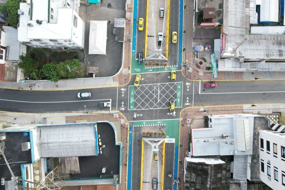 Vista aérea capturada con dron, en el chat de Los Ríos