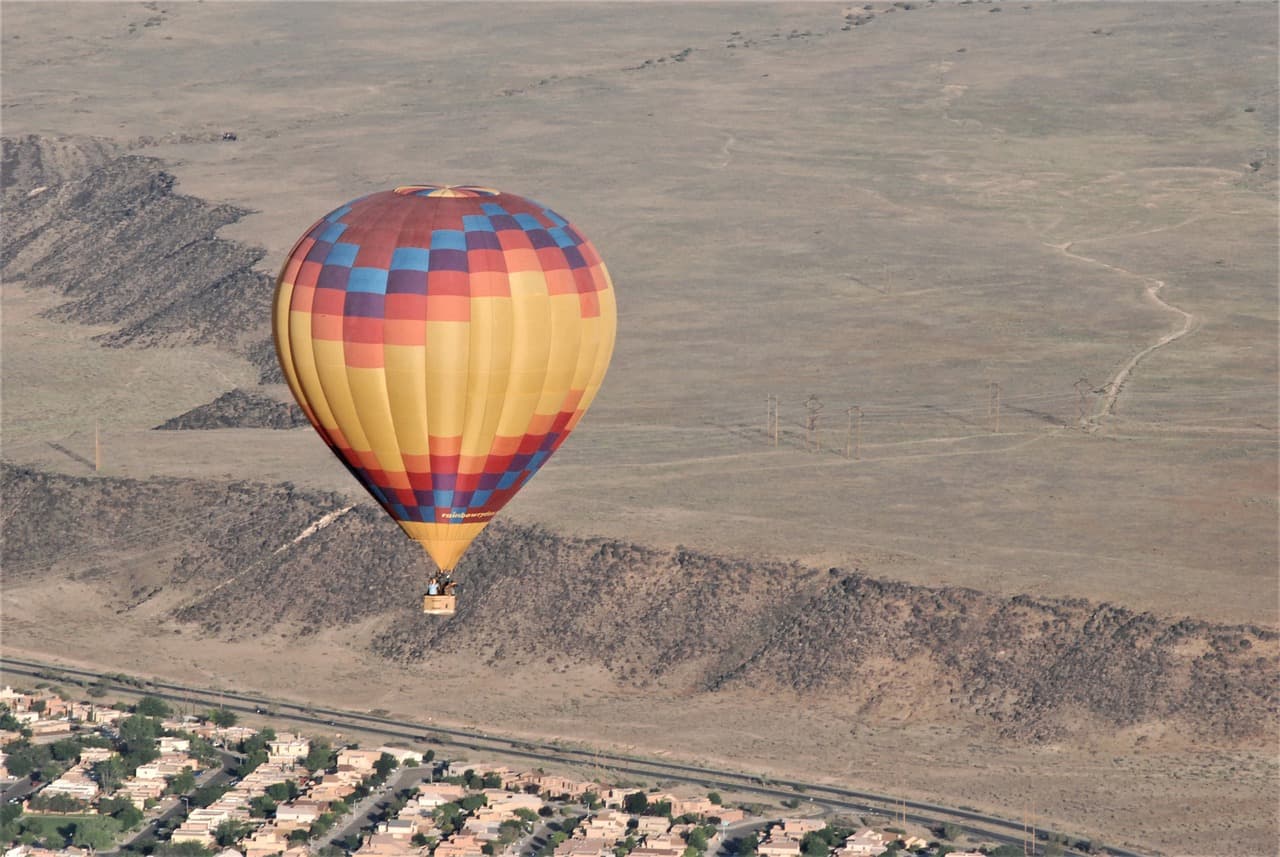 Vista de Albuquerque, Estados Unidos