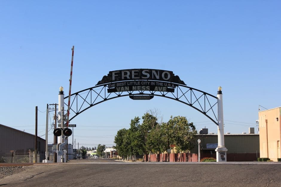Vista de Fresno, Estados Unidos