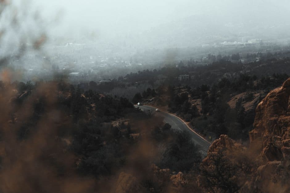 Vista de Colorado Springs, Estados Unidos