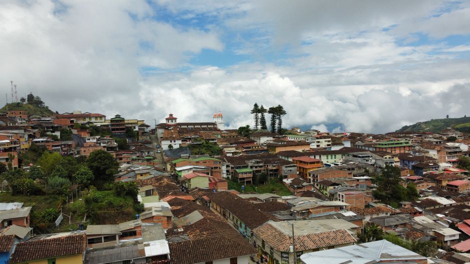 Vista de Caldas, Colombia