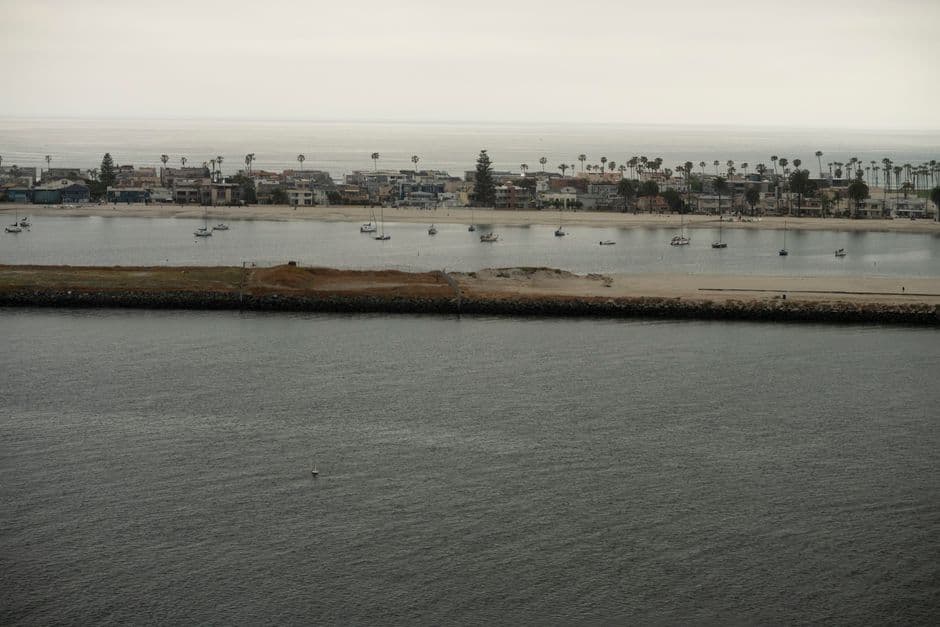Vista de Long Beach, Estados Unidos