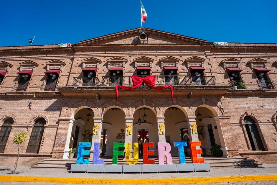 Vista de El Fuerte, México