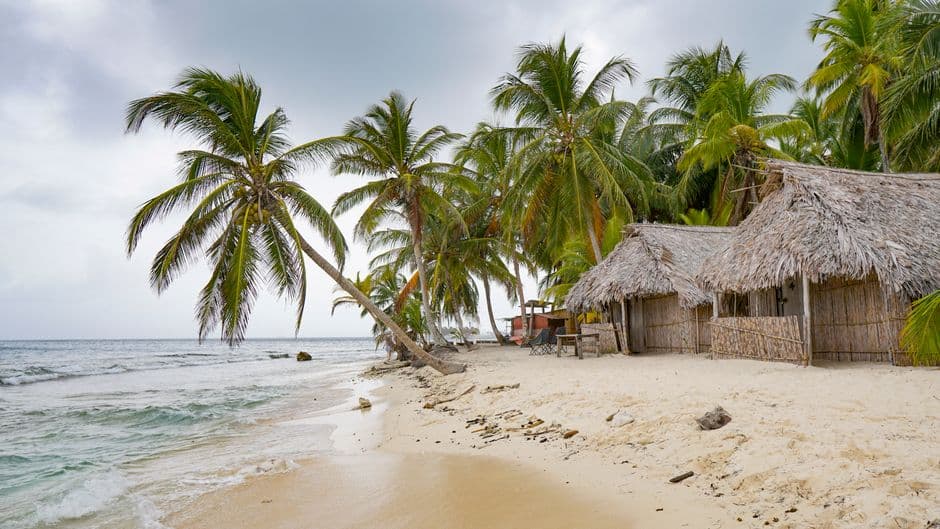 Vista de Guna Yala, Panamá
