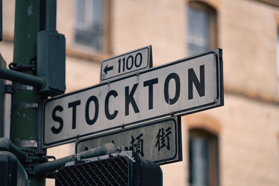 Vista de Stockton, Estados Unidos