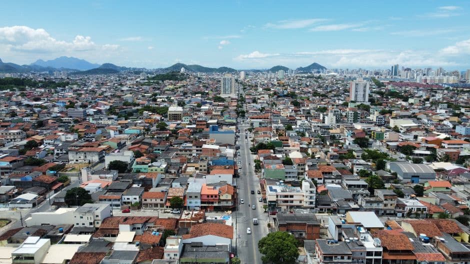 Vista de Vila Velha, Brasil
