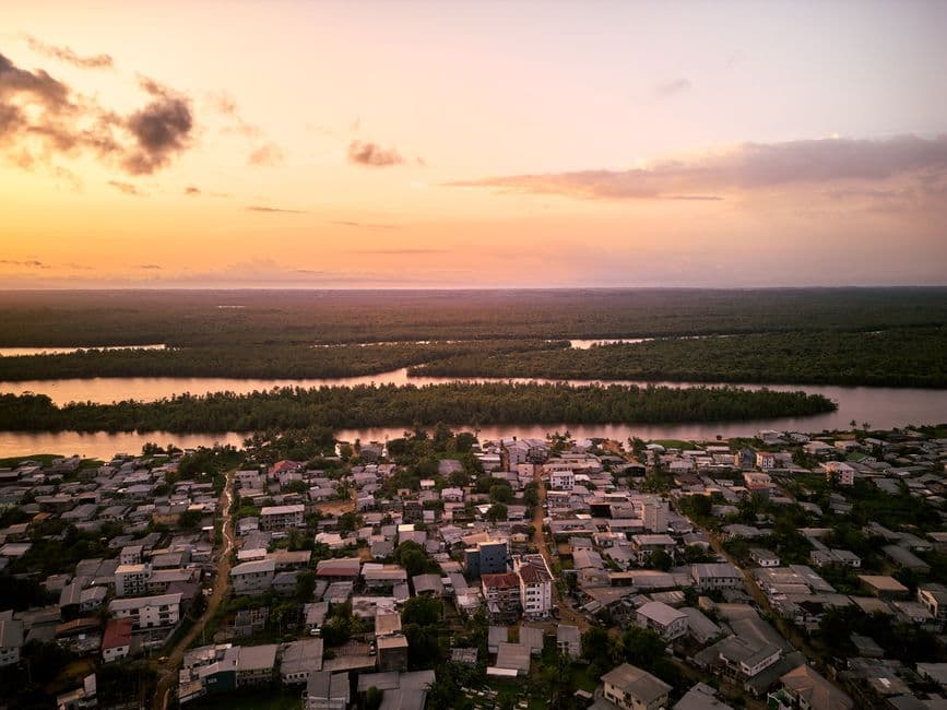 Vista de Provincia Centro Sur, Guinea Ecuatorial