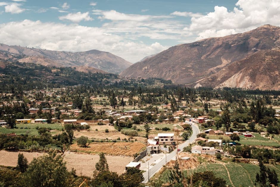 Vista de Yungay, Perú