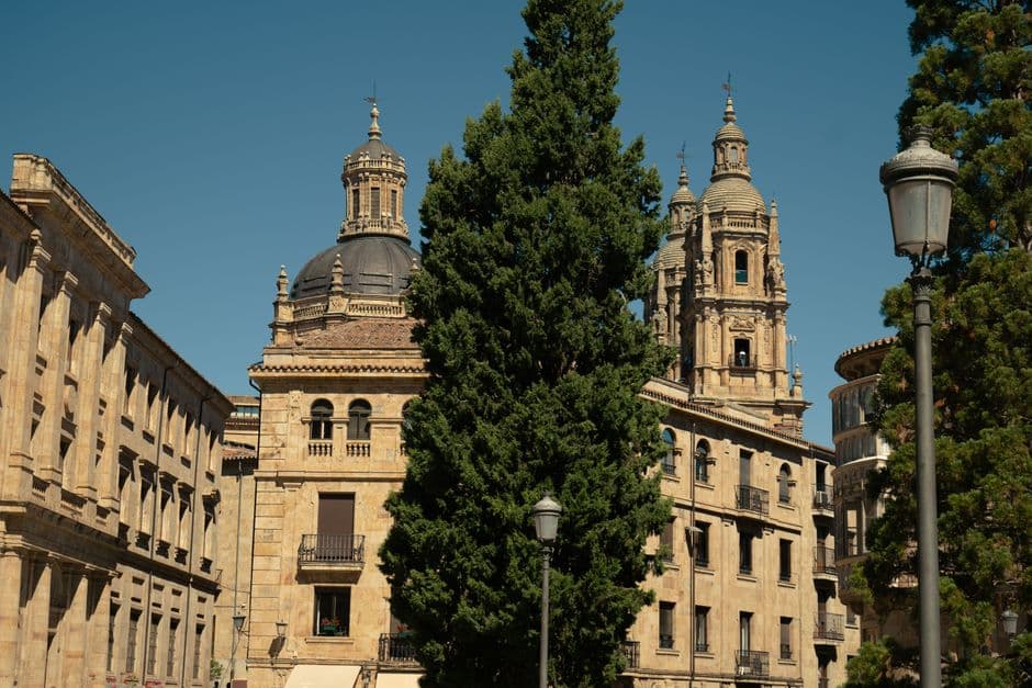 Vista de León, España