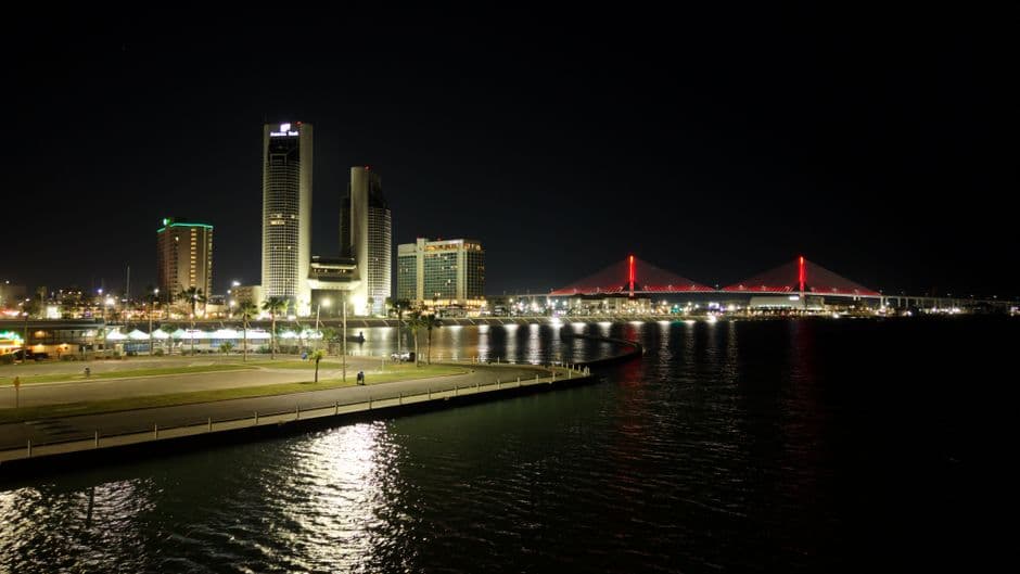Vista de Corpus Christi, Estados Unidos
