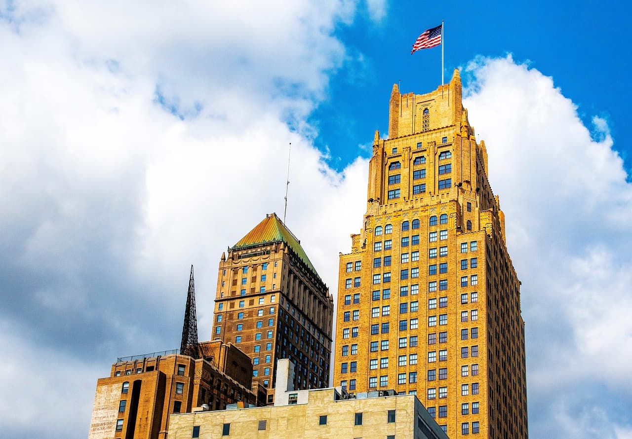 Vista de Newark, Estados Unidos