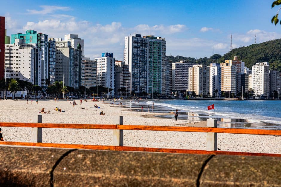 Vista de Santos, Brasil