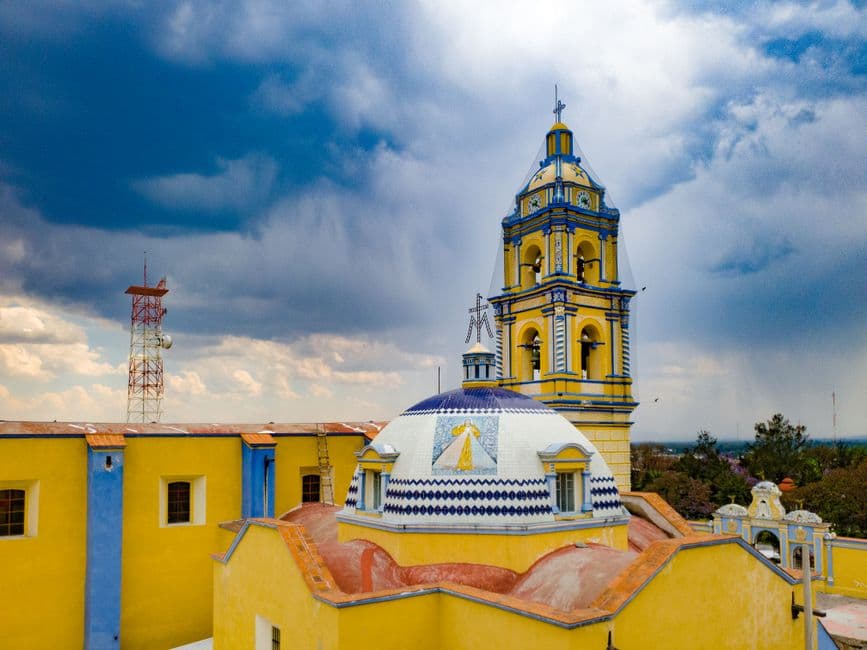 Vista de Tecali de Herrera, México