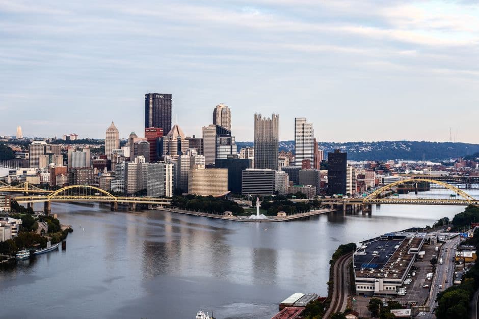 Vista de Pittsburgh, Estados Unidos