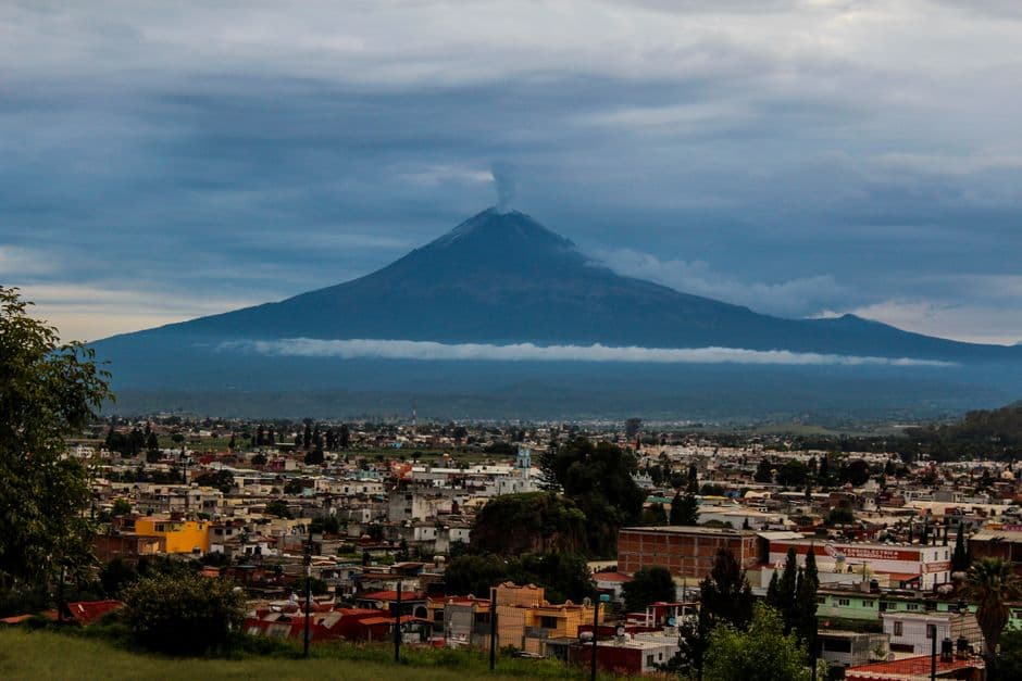 Vista de Chiautla, México
