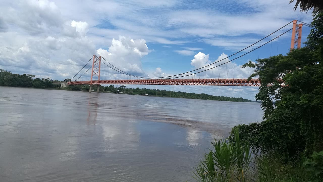 Vista de Puerto Maldonado, Perú