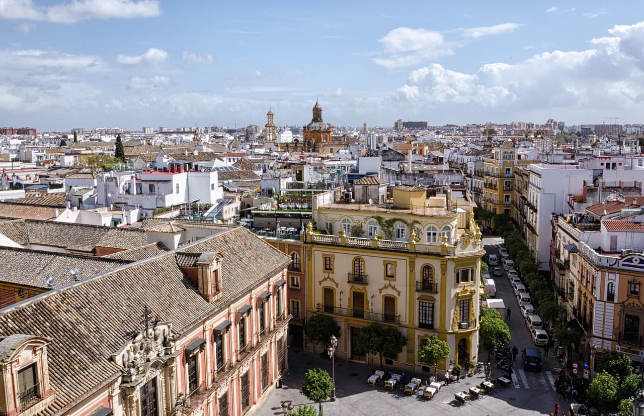 Vista de Salteras, España