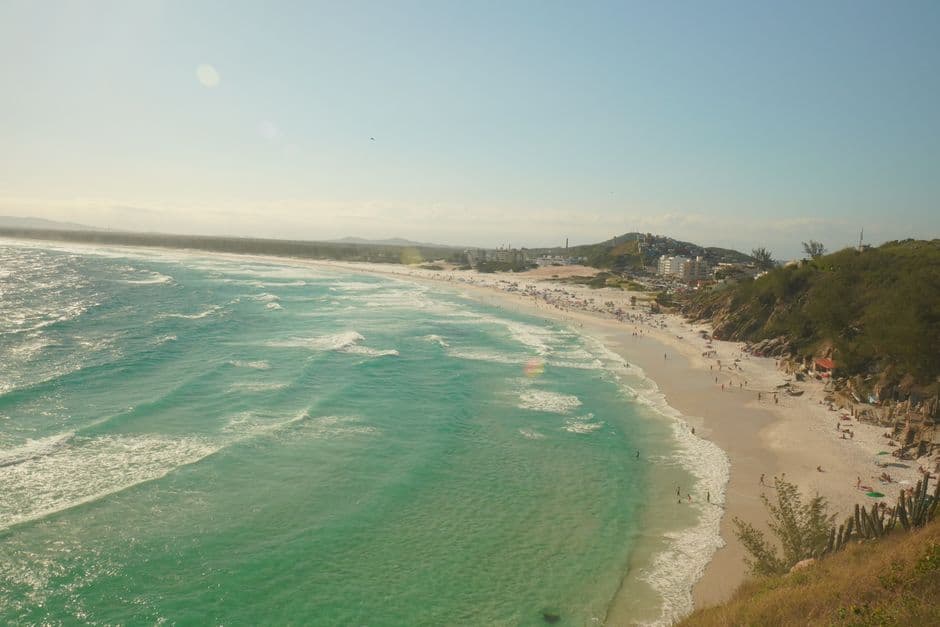 Vista de Praia Grande, Brasil