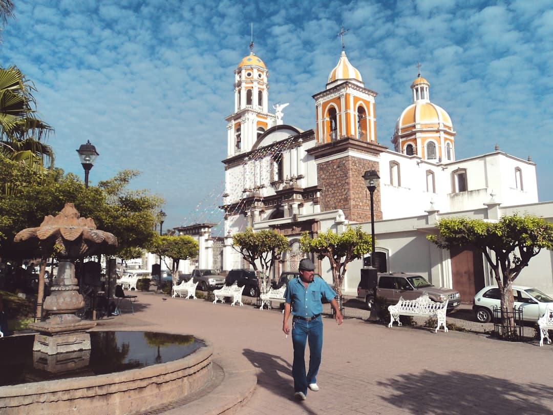 Vista de Comala, México