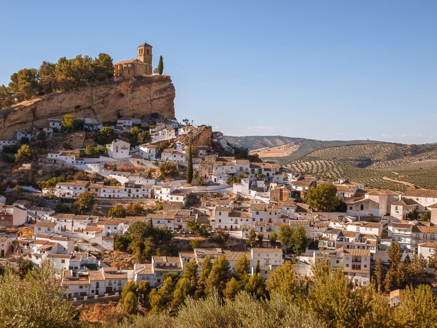 Vista de Montefrío, España
