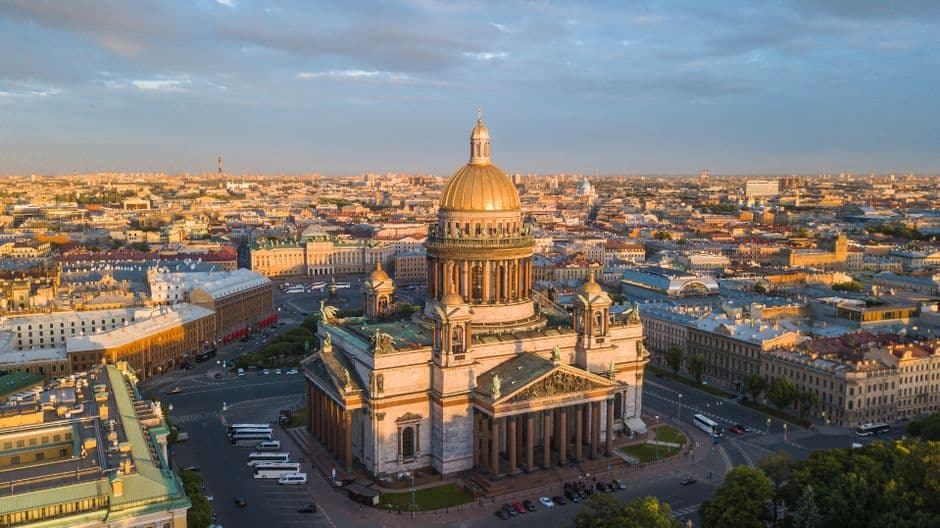 Vista de San Petersburgo, Estados Unidos