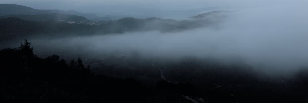 Vista de Begues, España