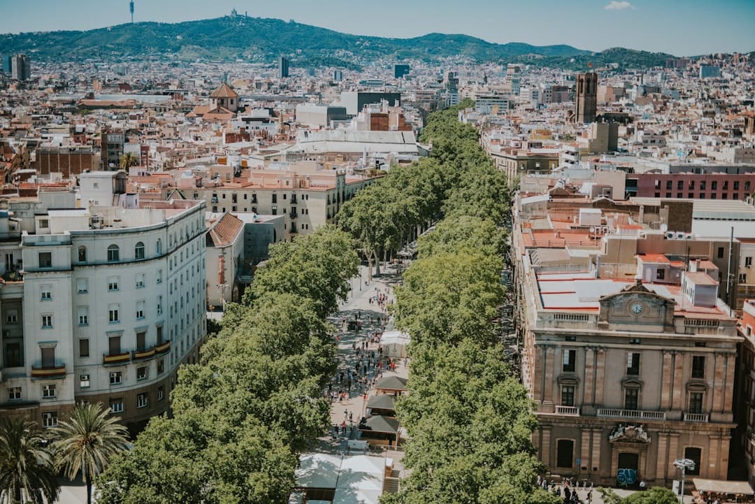 Vista de Teià, España
