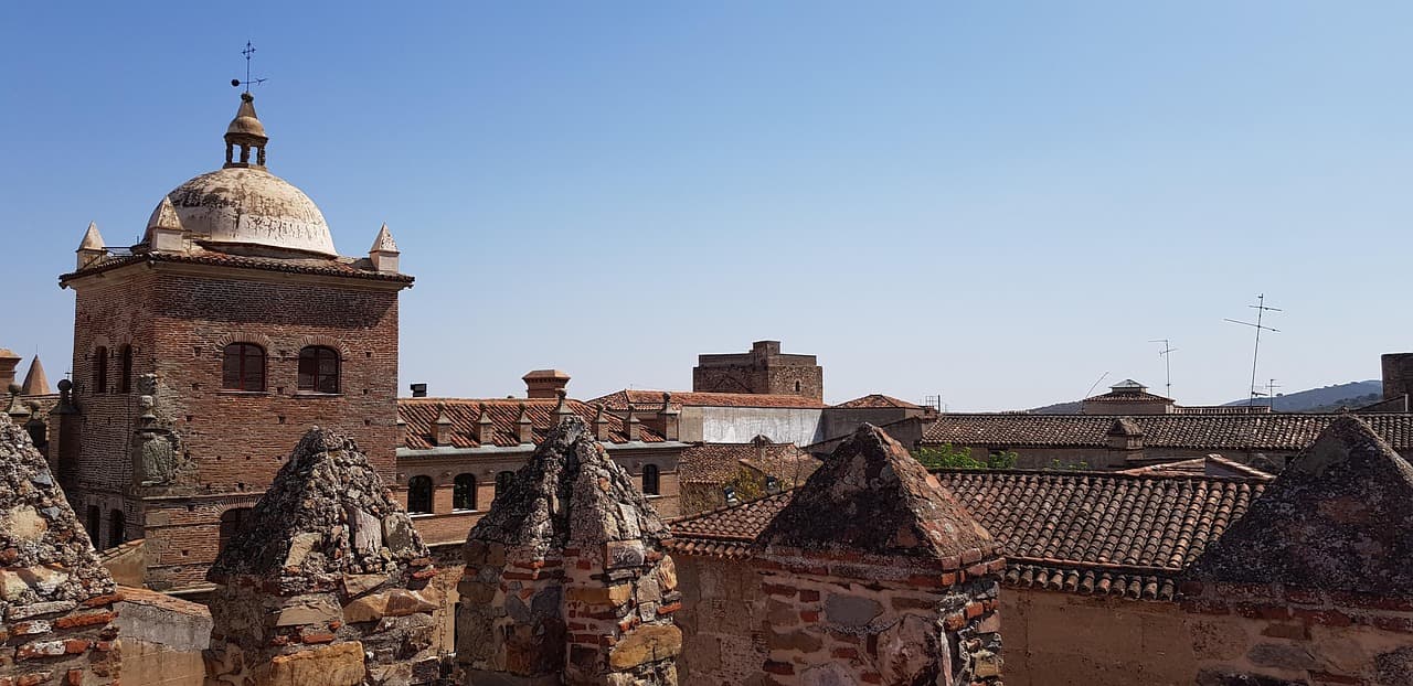 Vista de Jaraíz de la Vera, España