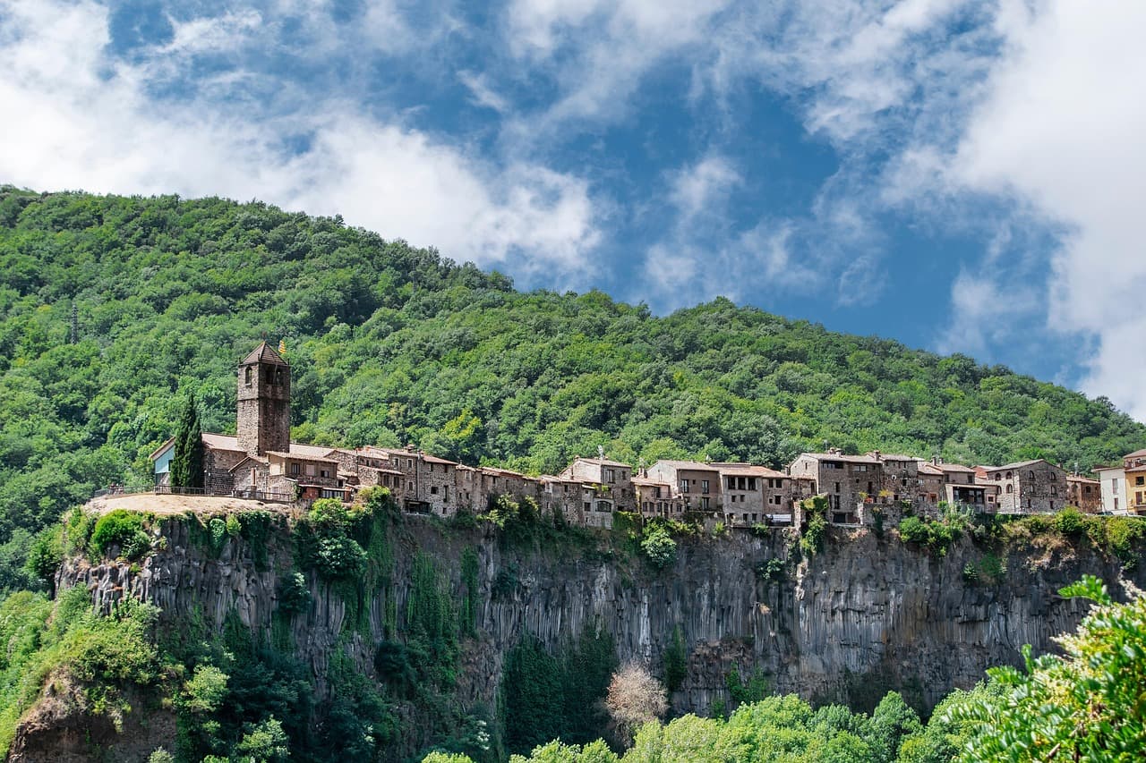 Vista de Arbúcies, España