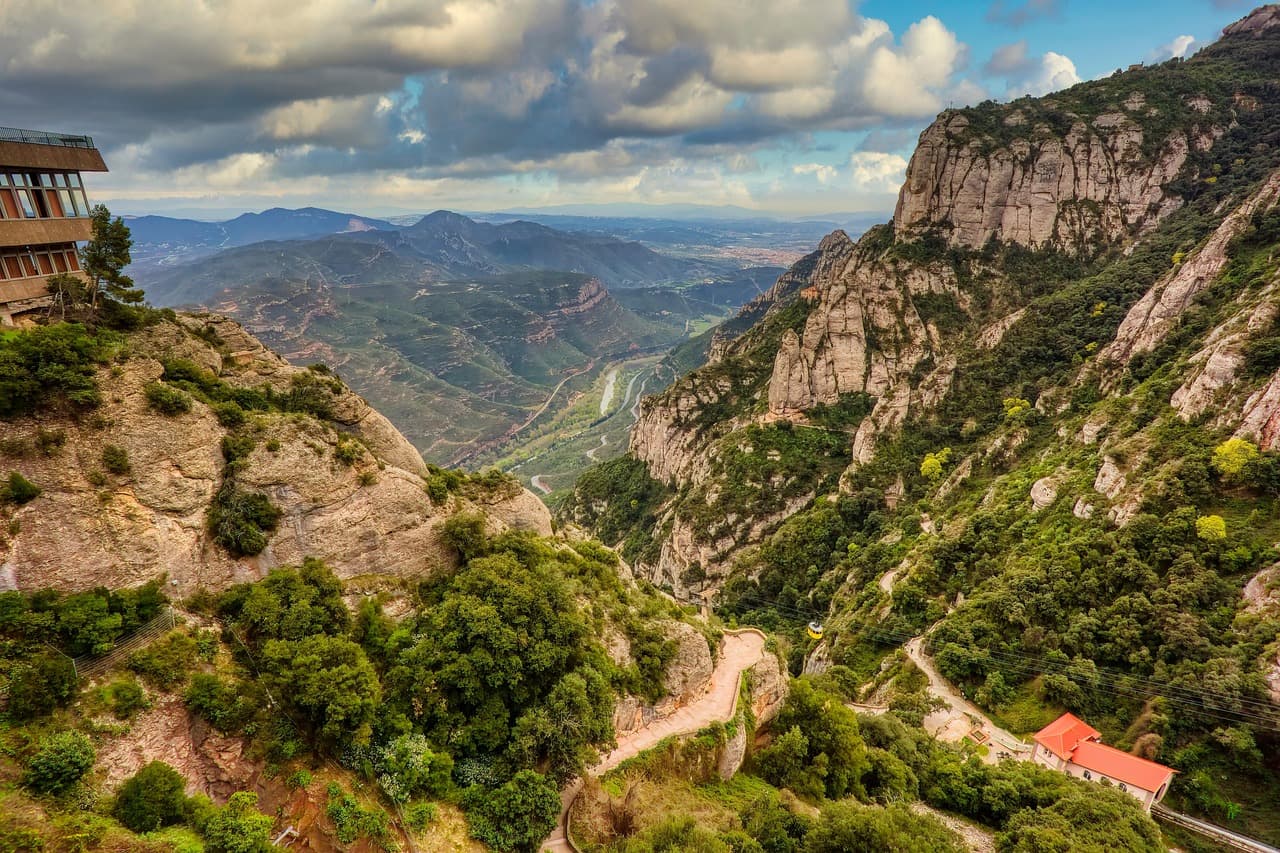 Vista de Navarcles, España