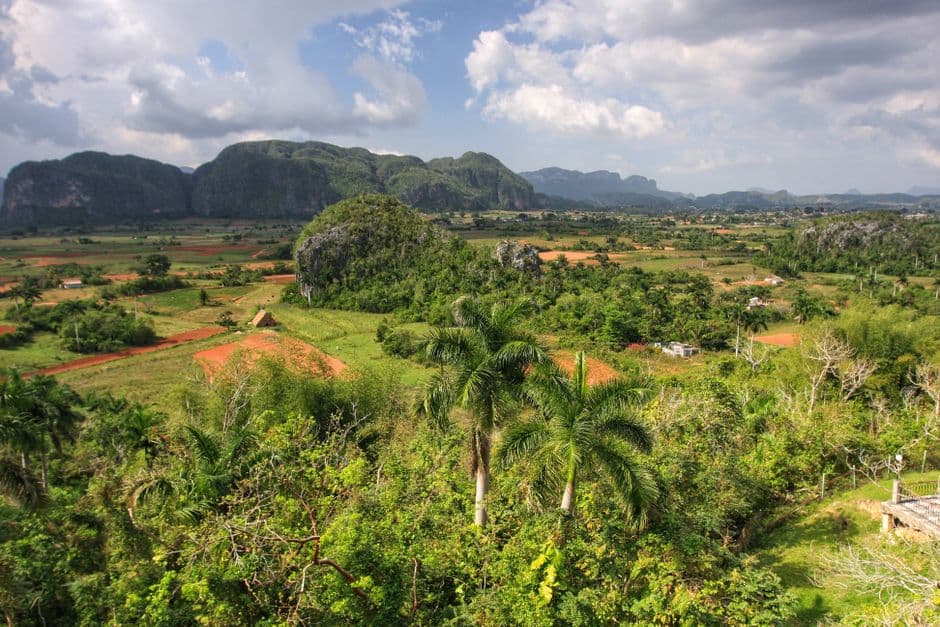 Valle de Viñales en Cuba, en la sala de chat de Pinar del Río