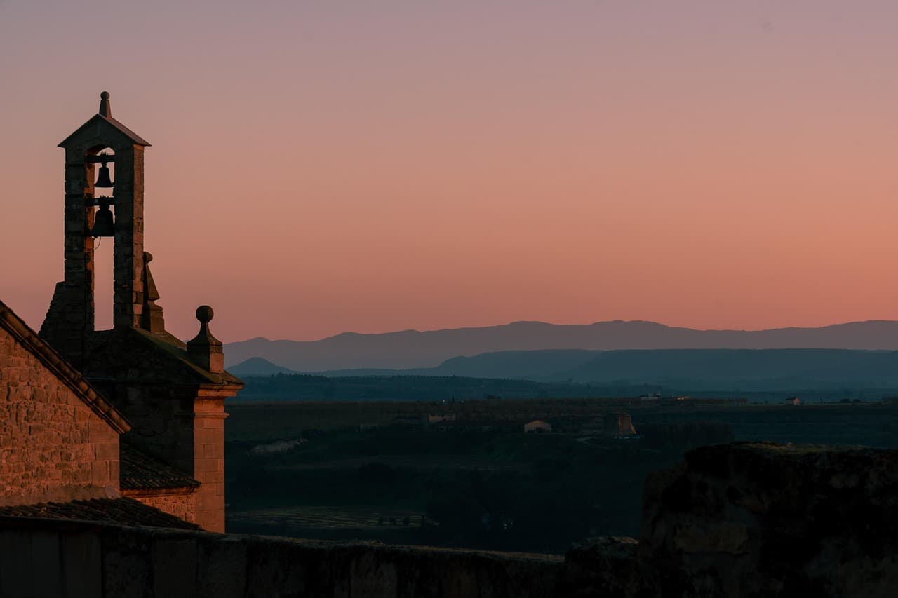 Vista de Tremp, España