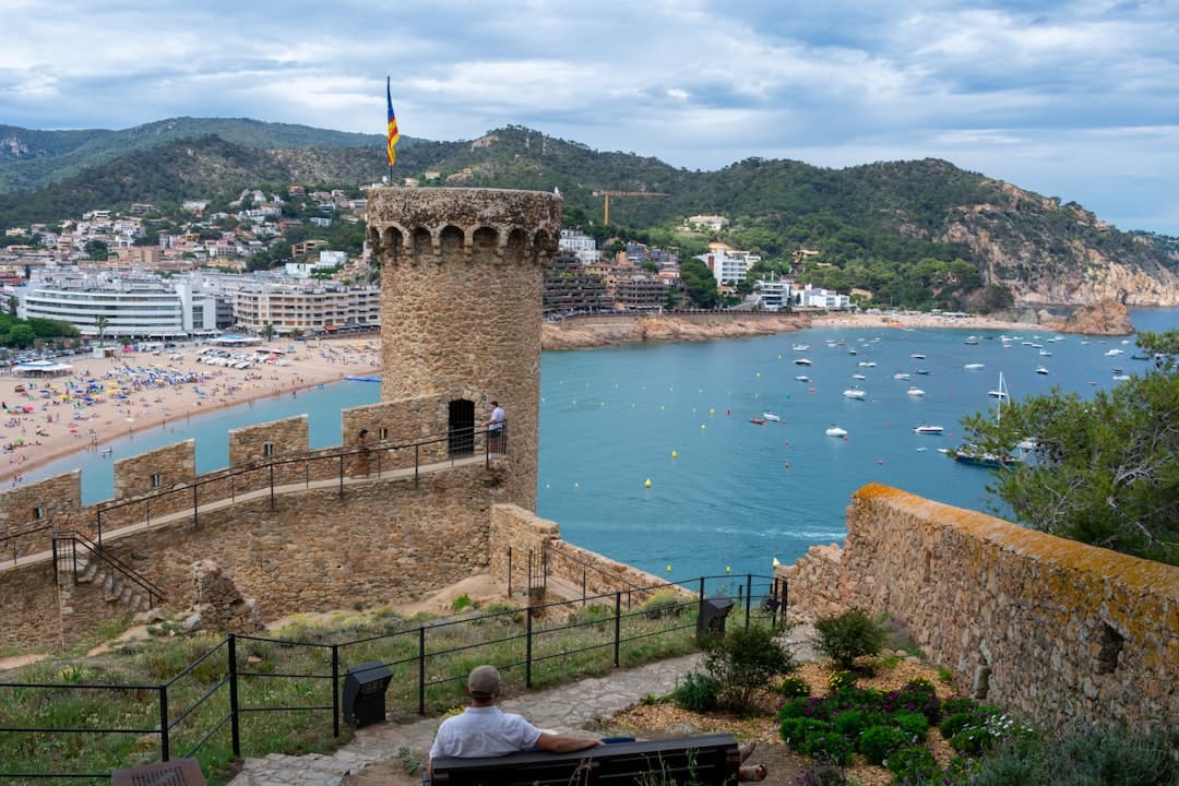 Vista de Tossa de Mar, España