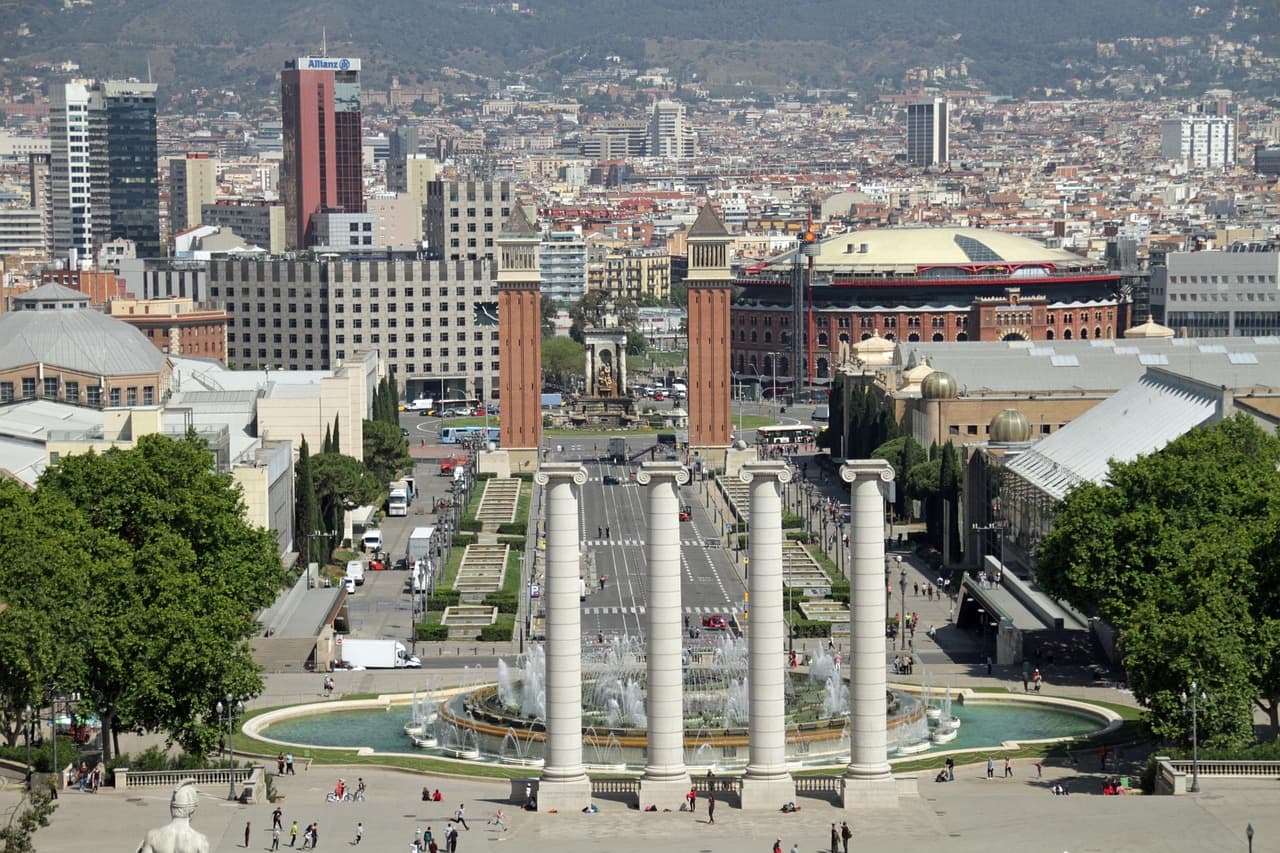 Vista de Dosrius, España
