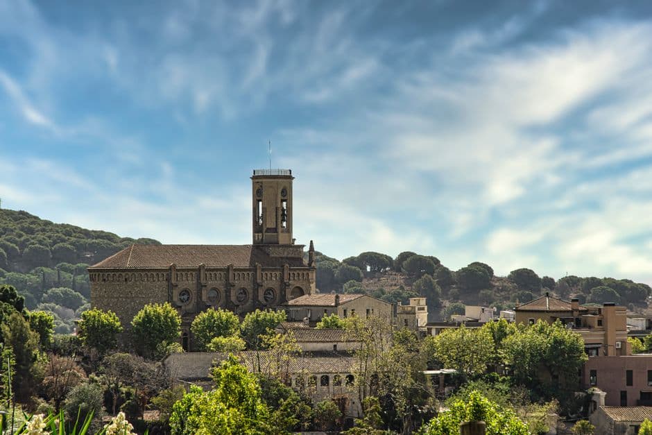 Vista de Vilanova del Vallès, España