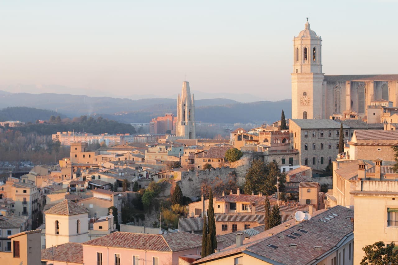 Vista de Celrà, España